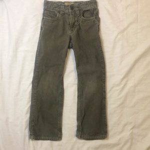 OLD NAVY BOYS 6 SLIM CORDUROY STRAIGHT LEG